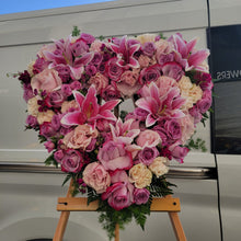 Load image into Gallery viewer, Lavander and Pink Heart