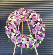 Load image into Gallery viewer, Dark Purple Wreath